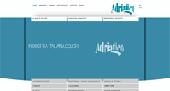 Desktop Screenshot of colorificioadriatico.it